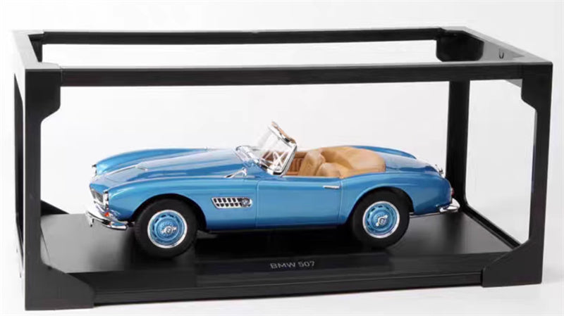 NOREV BMW 507 CABRIOLET 1957 blue 1:18 Car Pre-built Model view3