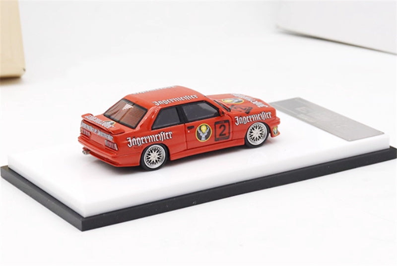 ScaleMini BMW M3 first generation E30 low slung sports car No.2 Painting Limited Edition 499PCS ONLY 1:64 Car Pre-built Model view4