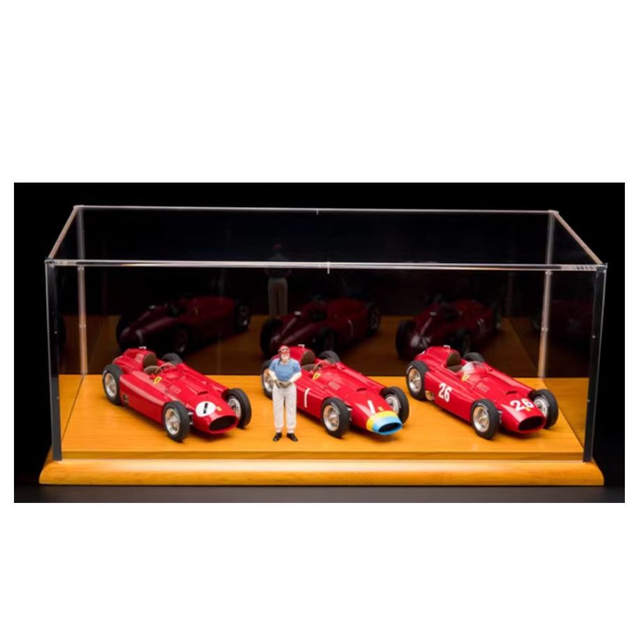 CMC Lucky Set Fangio Figure Ferrari D50 long nose #1+ Ferrari D50 short nose #1+ Ferrari D50 short nose #26 1956 Limited Edition 1:18 DIECAST Car
