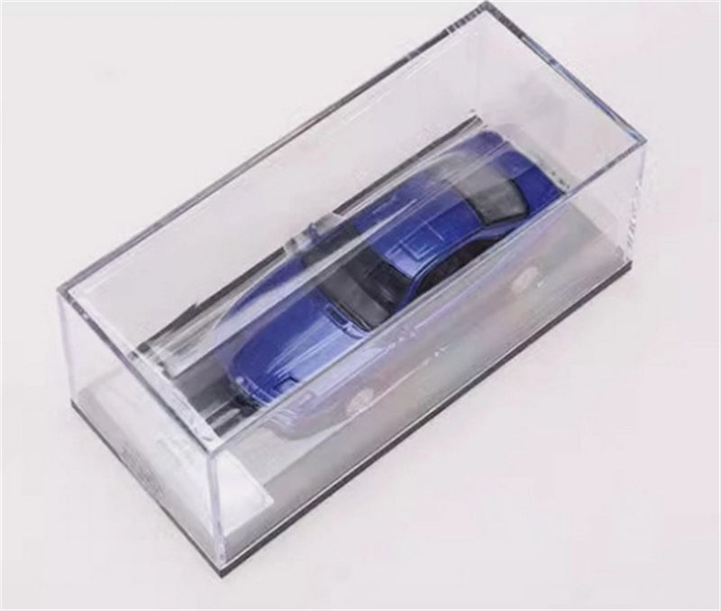 Shadow pro BMW 850 CSI Blue Filp-Up Light Version 1:64 car Pre-built Model view3