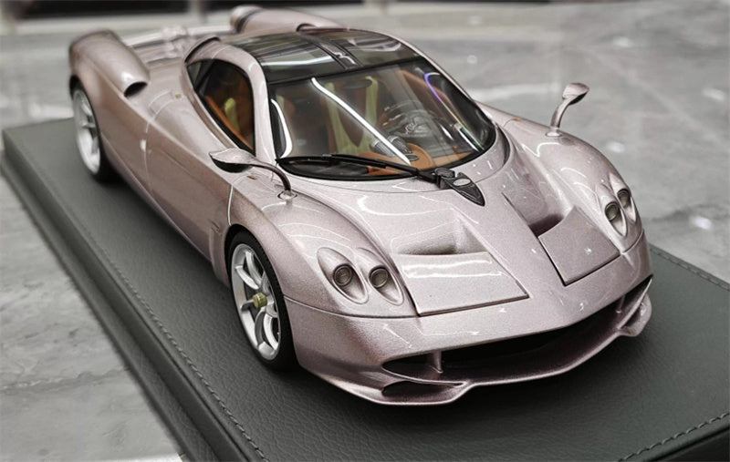 BBR MODELS PAGANI HUAYRA CODALUNGA IRIDESCENT BRONZO AYMARA Leather base Limited Edition 200PCS ONLY 1:18 Car Pre-built Model view7