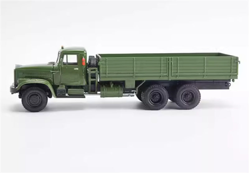 Modimio Soviet second-generation heavy truck KRAZ-257B1 Ukrainian flatbed truck 1:43 Truck Pre-built Airliner Model Display view3