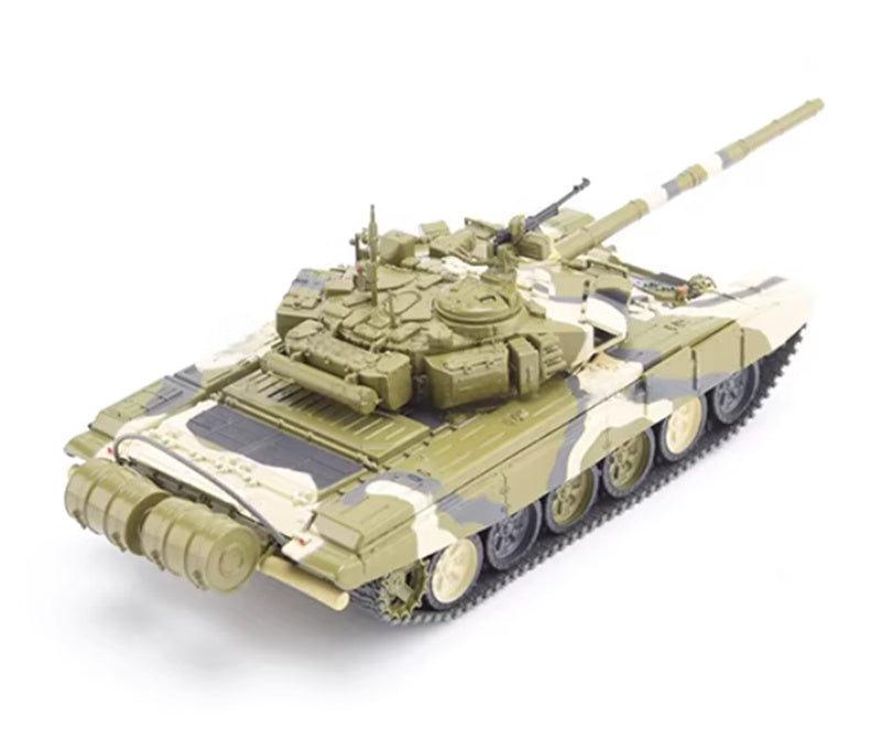 Modimio Soviet Russian Army 3rd Generation Main Battle Tank T-90 Syrian 1:43 Tank Pre-built Airliner Model Display view4
