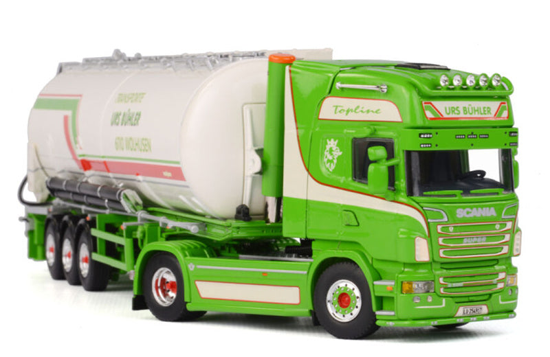 WSI SCANIA R6 TOPLINE 4x2 BULKTRAILER URS Buhler 1:50 Truck Pre-built Model