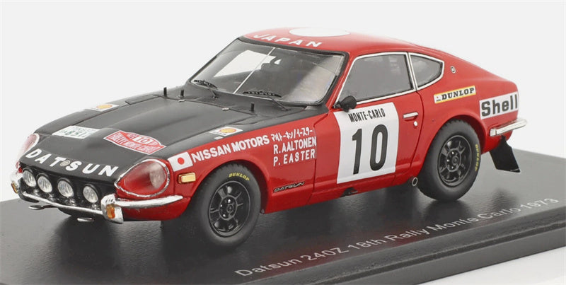 spark Datsun 240Z 18th Rally Monte Carlo 1973 #10 1:43 Car Pre-built Model view1