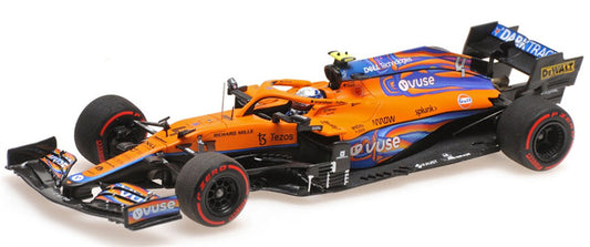 MINICHAMPS MCLAREN MCL35M ABU DHABI GP 2021 LTD 768PCS 1:43 Car Model view1