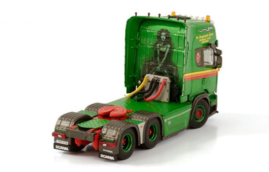 WSI SCANIA R STREAMLINE TOPLINE 6X2 TAG AXLE BERGLUND 1:50 Truck Pre-built Model
