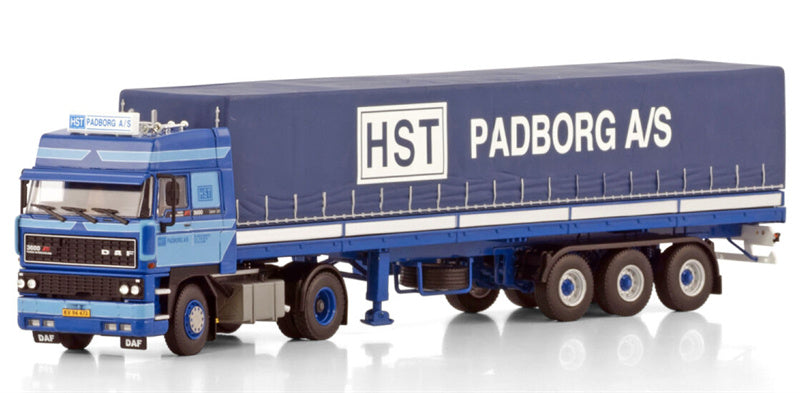 WSI DAF 3300 SPACE CAB 4X2 CLASSIC HST Padborg A/S 1:50 Model