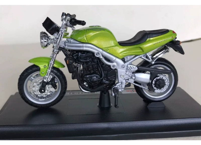 1:18 Triumph Speed Triple  Fluorescent Green  Maisto  Diecast Motorcycle Model