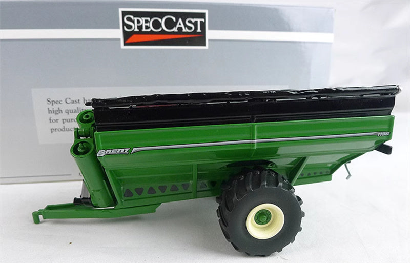 SpecCast Brent 1196 grain tractor trailer green 1:64 Truck Accessories Pre-built Model