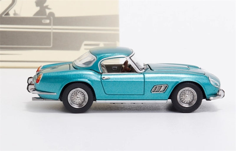 GFCC 1960 SWB Ferrari 250GT California Convertible Metallic Green Limited Edition 499PCS ONLY LHD 1:64 car Pre-built Model view3