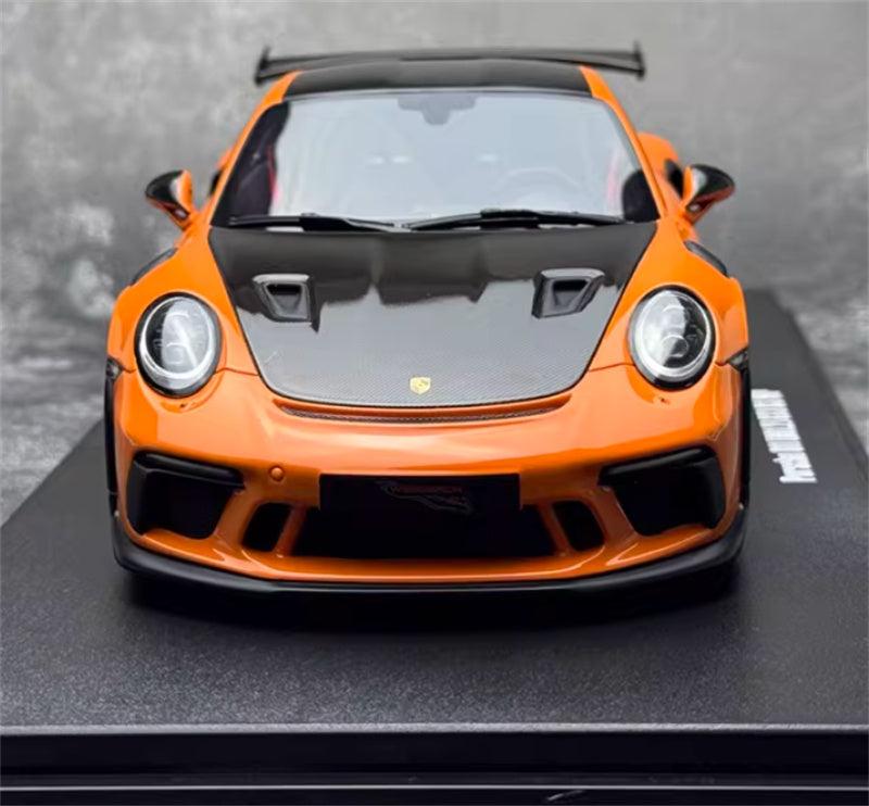 1:18 PORSCHE 911 (991.2) GT3 RS WP  orange  GT SPIRIT w/ display box Limited Edition Resin Car Model