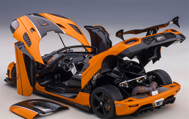 AUTOART KOENIGSEGG Agera RS Orange 1:18car Pre-a Model