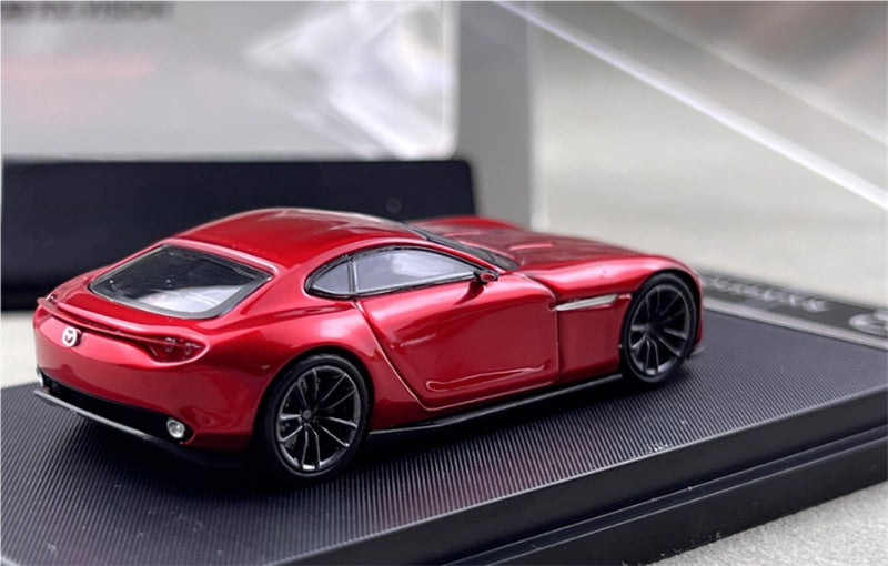 Rhino Model MAZDA RX-VISION Concept Soul red Limited Edition 799PCS ONLY 1:64 Car Pre-built Model view4