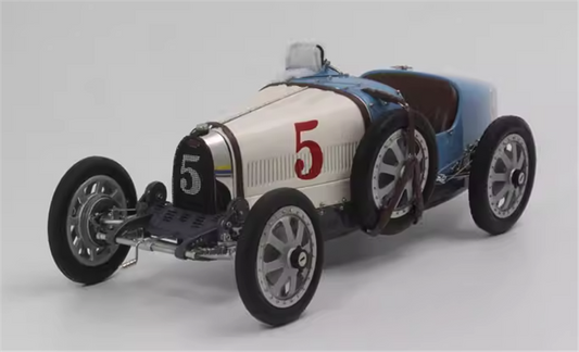 CMC Bugatti Type 35 #5 blue-white Color 1/18car Pre-a Model