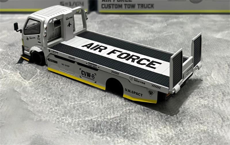 1:64 Hino H300 Air Force Custom Gray Micro Turbo DIECAST Model