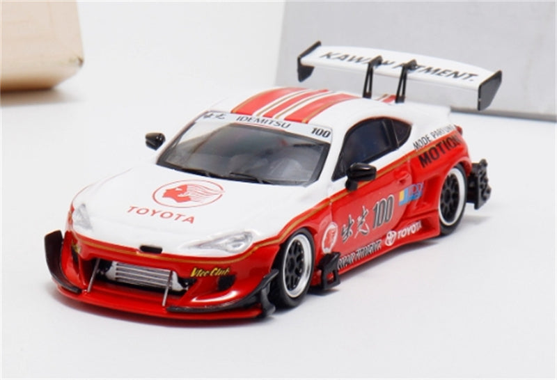 1:64 Toyota GR86 #100 LHD Idemitsu Livery BSC DIECAST Limited Edition 499pcs ONLY Model