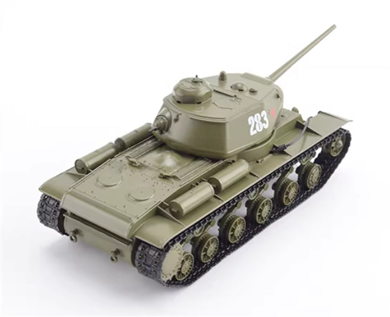 Modimio Soviet Heavy Tank KV-85 Army Green 1:43 Tank Pre-built Airliner Model Display view4