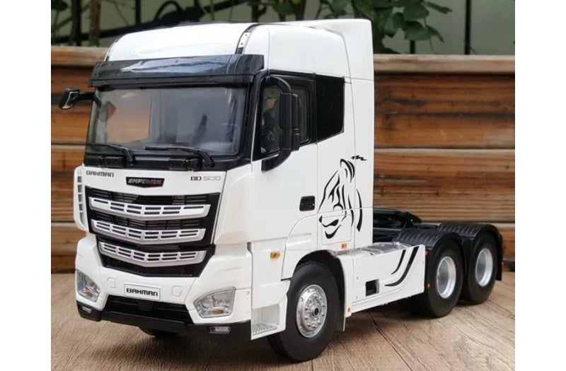 BAHMAN EMPPower Tractor Truck White 1:24 Truck Pre-built Airliner Model Display view1
