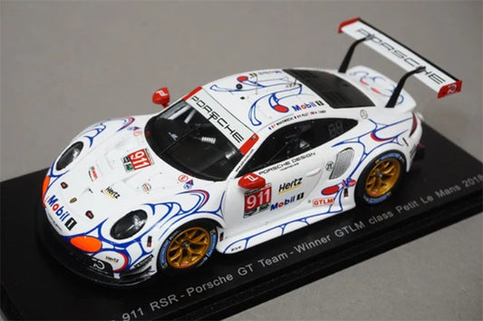 1:43 Spark Porsche 911 RSR Porsche GT Team Winner GTLM class Petit Le Mans 2018 view1
