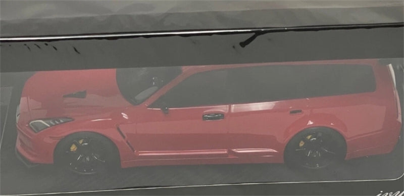 1:18 Nissan Stagea GT-R35 Custom Version Wagon  Red IVY Merit Limited Edition 50PCS ONLY Resin Model