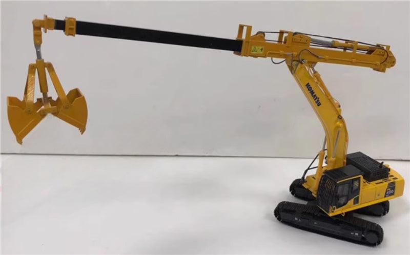 KOMATSU PC450LC-8 telescopic arm grab excavator Limited edition commemorative edition 1:50 Truck Pre-built Model