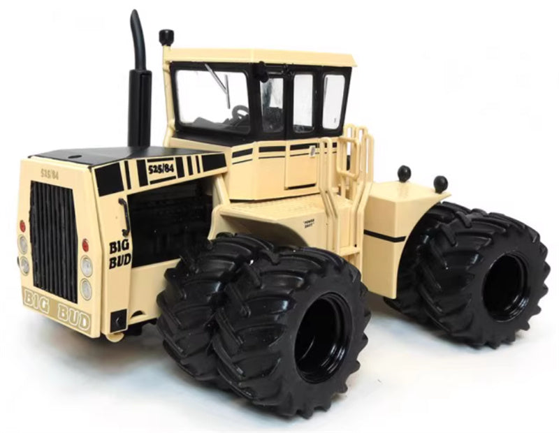 Top Shelf Replicas Big Bud 525/84 eight wheel high horsepower agricultural tractor milky white 1:32 Truck Pre-built Model