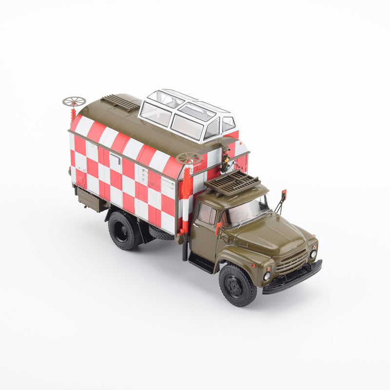 StartScaleModels SKP-11 (ZIL-130) Field Flight Control Center Mobile air traffic control vehicle 1:43 Truck Pre-built Model