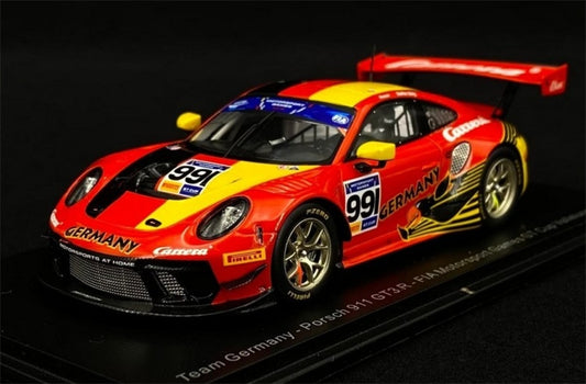 Spark Team Germany Porsch 911 GT3R - FIA Motorsport Games GT Cup Vallelunga S.GORIG - A.RENAUER 1:43 Car Pre-built Model view1