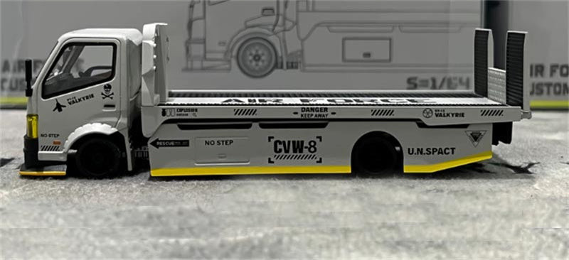 1:64 Hino H300 Air Force Custom Gray Micro Turbo DIECAST Model