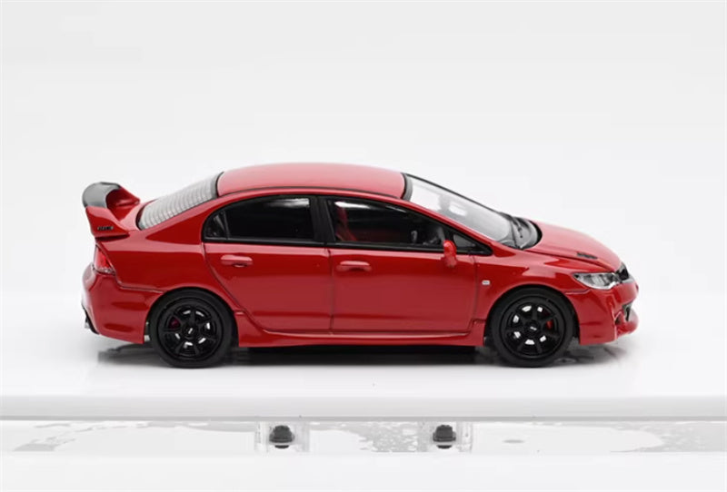 MOTORHELIX Honda Civic Mugen RR FD2 Red 1:64 car Pre-built Model view5