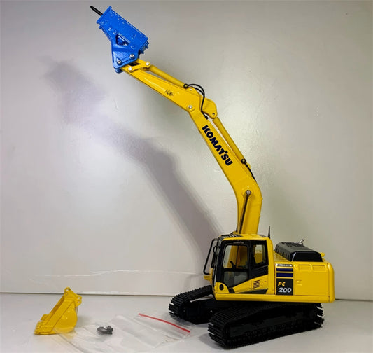 1:50 PC200-10 bucket & hammer KOMATSU DIECAST Model