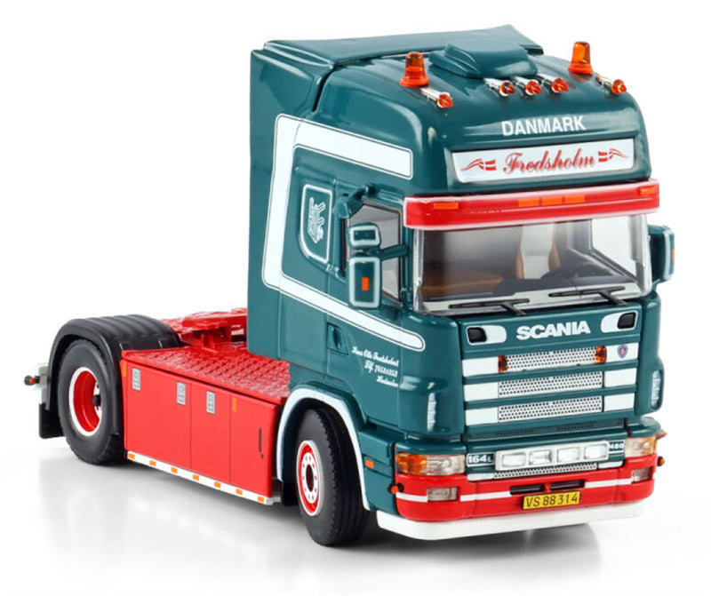 WSI SCANIA 4 SERIES TOPLINE 4X2 Fredsholm 1:50 Truck Pre-built Model