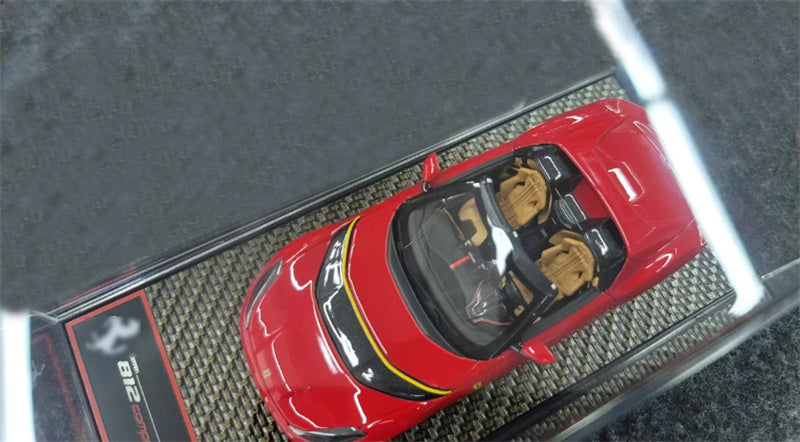 BBR MODELS Ferrari 812c compitizone Aperta red LTD 88PCS ONLY 1:43 Car Model view4