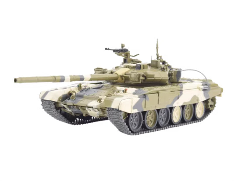 Modimio Soviet Russian Army 3rd Generation Main Battle Tank T-90 Syrian 1:43 Tank Pre-built Airliner Model Display view1