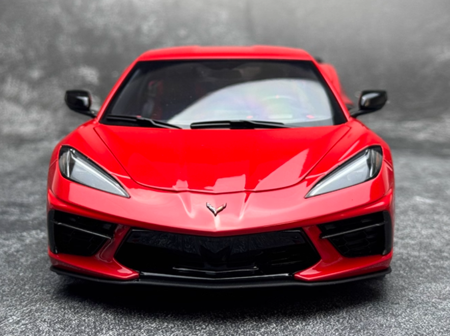 AUTOART Corvette C8 STINGRAY Z51 Red 1:18 Car Pre-built Model view2