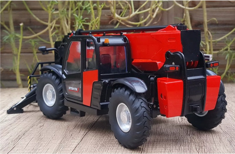 XCMG XT5017K Telescopic Arm Forklift Red 1:30 Truck Pre-built Airliner Model Display view4