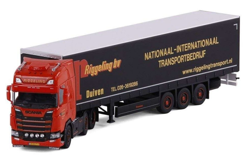 1:50 Scania Riggeling BV S Series Cavallino Diecast Model view3