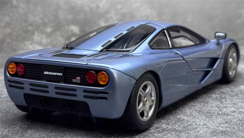 LCD-MODELS McLaren Racing XP5 Supercar baby blue 1:18 Car Pre-built Model view6