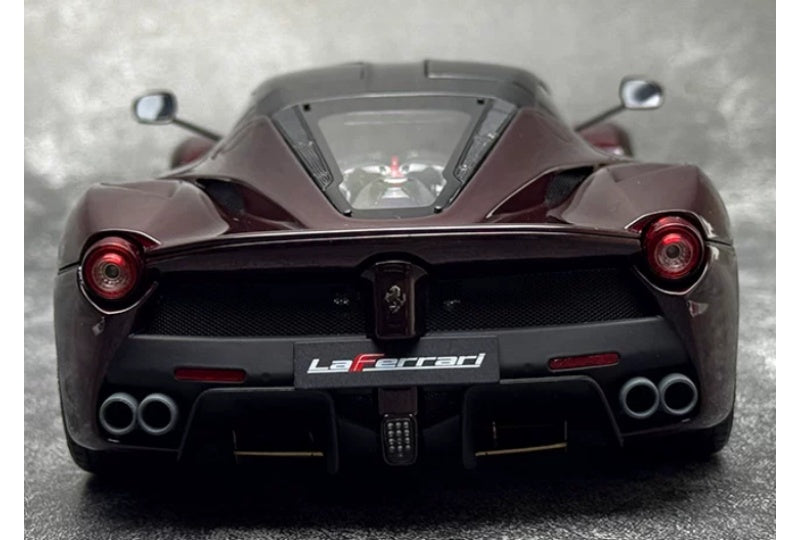 1:18 Ferrari LaFerrari  Gemstone Red Black Top - Gold Wheel BBR MODELS  DIECAST Model