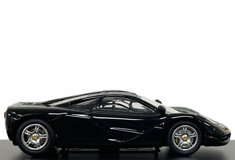 LCD-MODELS Mclaren F1 Super Car Midnight Black 1:64 car Pre-built Model view5
