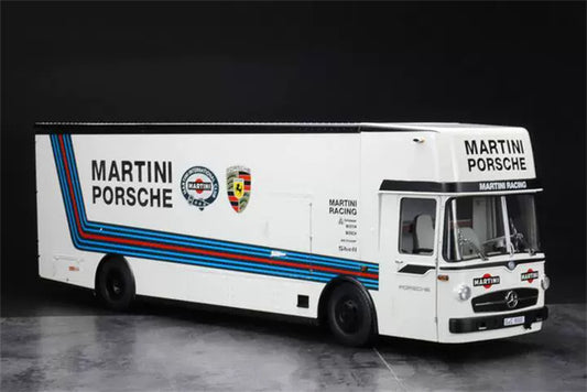 Schuco Mercedes  Race Trans Porsche MARTINI transport vehicle 1:18  DIECAST Truck