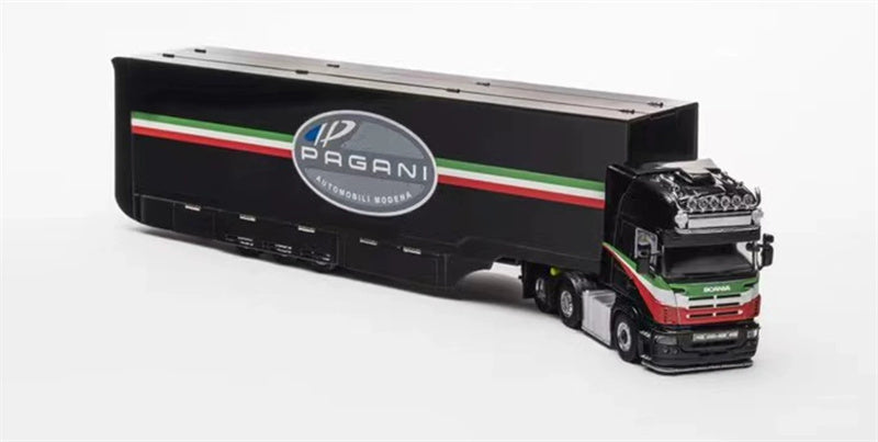 1:64 Scania S370 Pagani Coating Black Henson & Heaven DIECAST Model