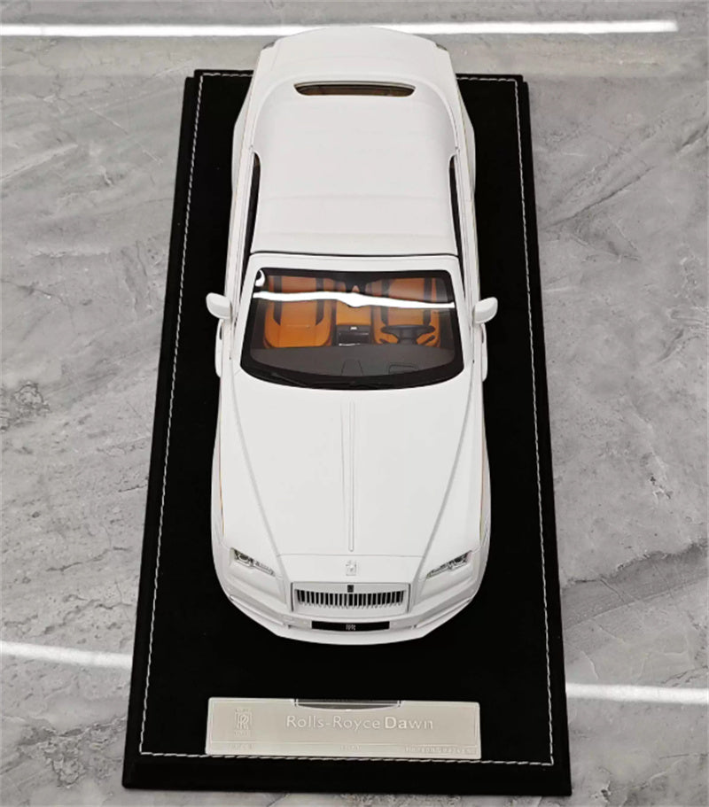 HH Model Rolls Royce Dawn Shadow White Limited Edition 20PCS ONLY 1:18 Car Pre-built Model view12