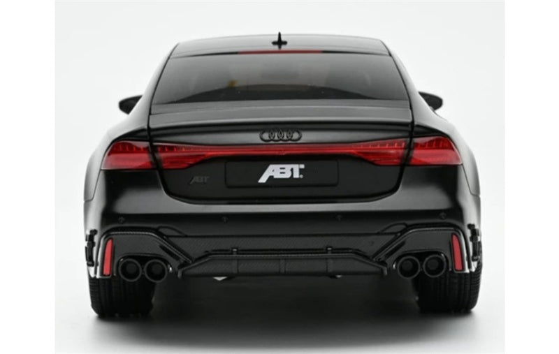 1:18 AUDI RS7 Sportback ABT  Half mute black KengFai modified version DIECAST Model