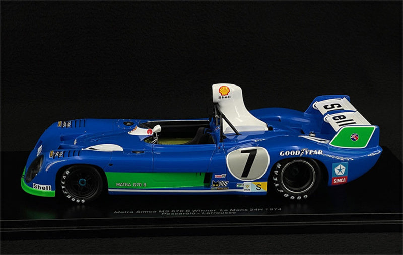 1:18 Matra MS670B 1974 Spark Le Mans Resin Car Model view5
