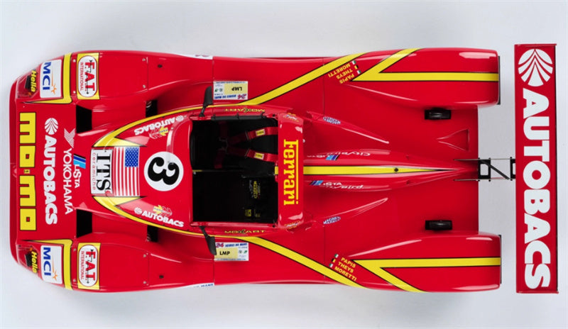 1:18 Ferrari 333 SP red Amalgam Resin Car Model view4