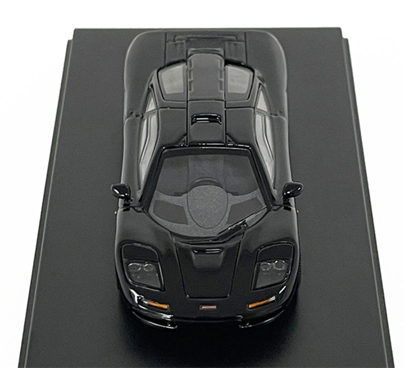 LCD-MODELS Mclaren F1 Super Car Midnight Black 1:64 car Pre-built Model view2