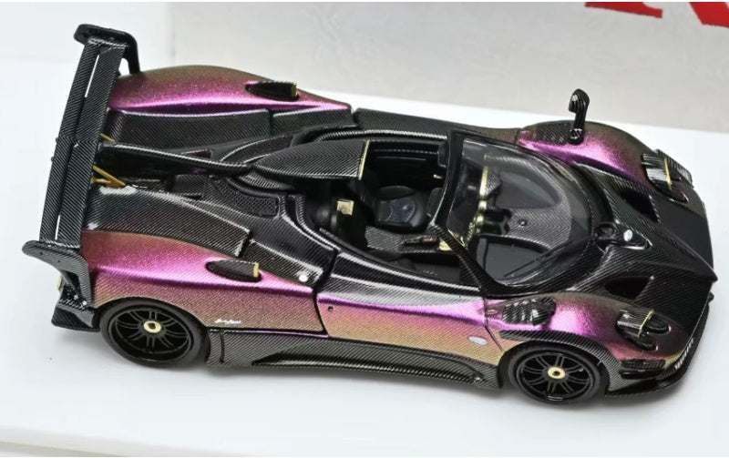 1:64 Pagani Zonda 760 MY  Chameleon Rhino Model  convertible version DIECAST Model