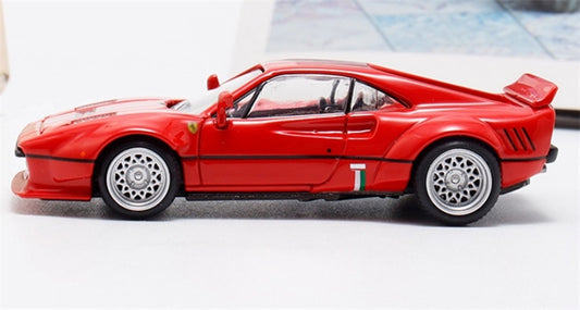 Hone Model Ferrari 288 GTO Red w/ Stripe Widebody 1:64 car Pre-built Model view2
